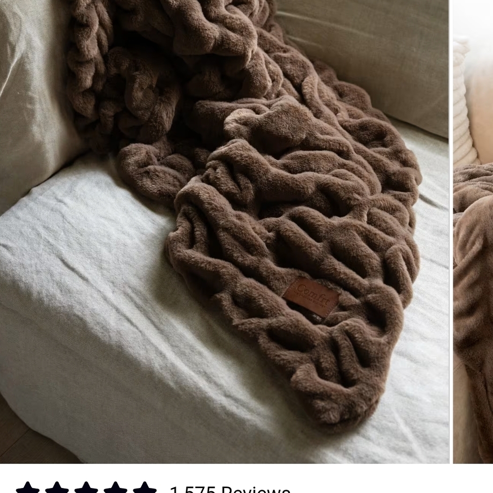 BRAND NEW- NEVER OPENED  COMFRT BLANKET
